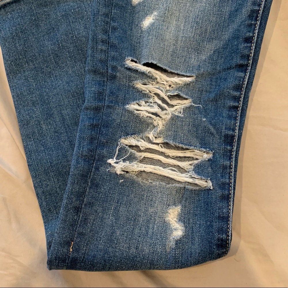 American Eagle Ripped High Rise Jeggings - Picture 4 of 4